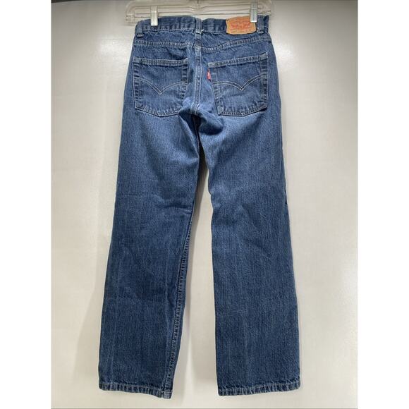 Levi’s 550 Relaxed Straight Leg Jeans Boy’s Size 14 Slim 25x27 - Picture 1 of 9